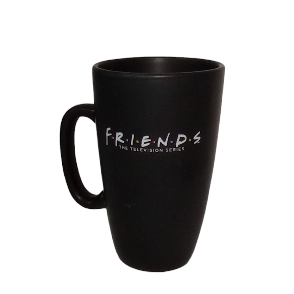 F.R.I.E.N.D.S. TV Series Black Large Ceramic Mug Coffee Tea Water